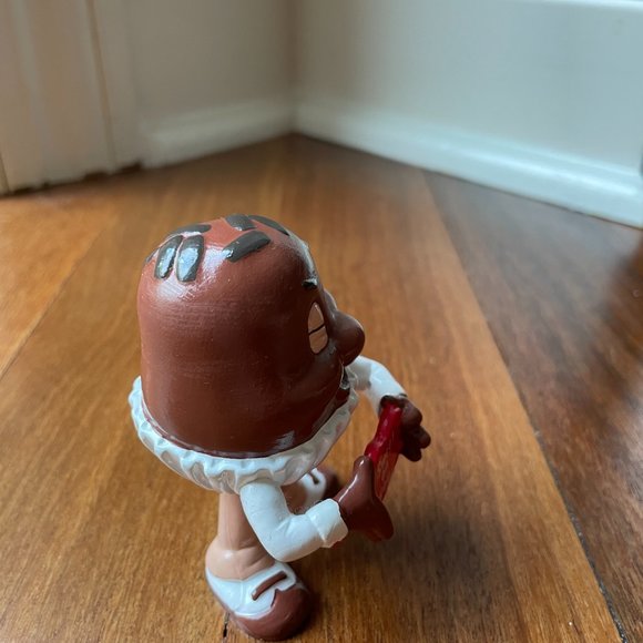 Vintage Winking Chocolate Truffle / Cupcake "Sweet on You" Plastic Cake Topper - Picture 4 of 7